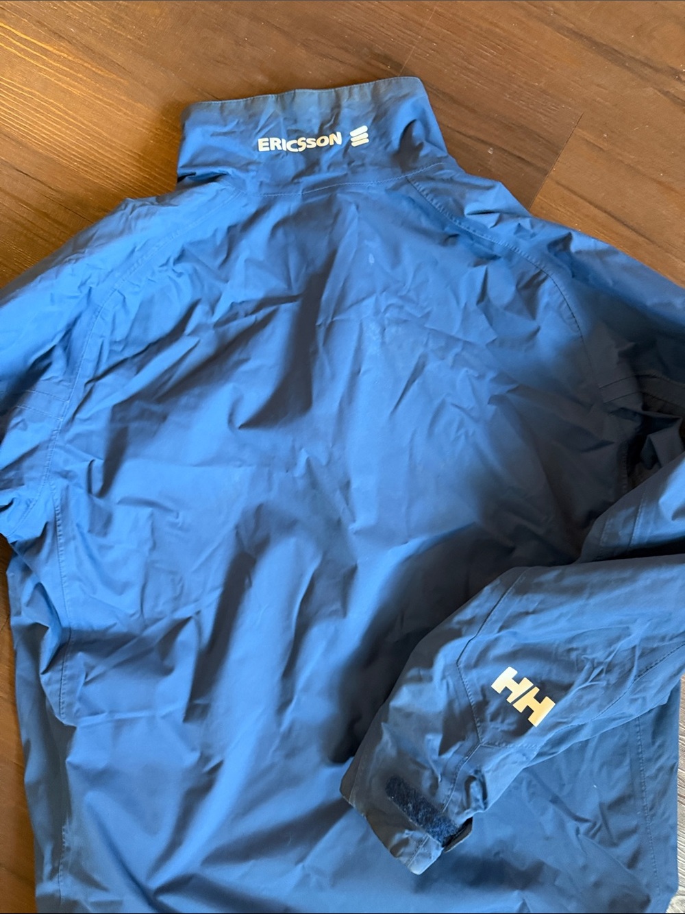 Helly Hansen Blue Racing Shell Jacket - Picture 2 of 2
